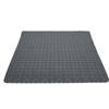 Anti-slip badmat antraciet grijs 55 x 55 cm vierkant - Badmatjes