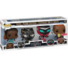 Pop Marvel: Black Panther - Wakanda Forever 4-Pack (Glow in the Dark)