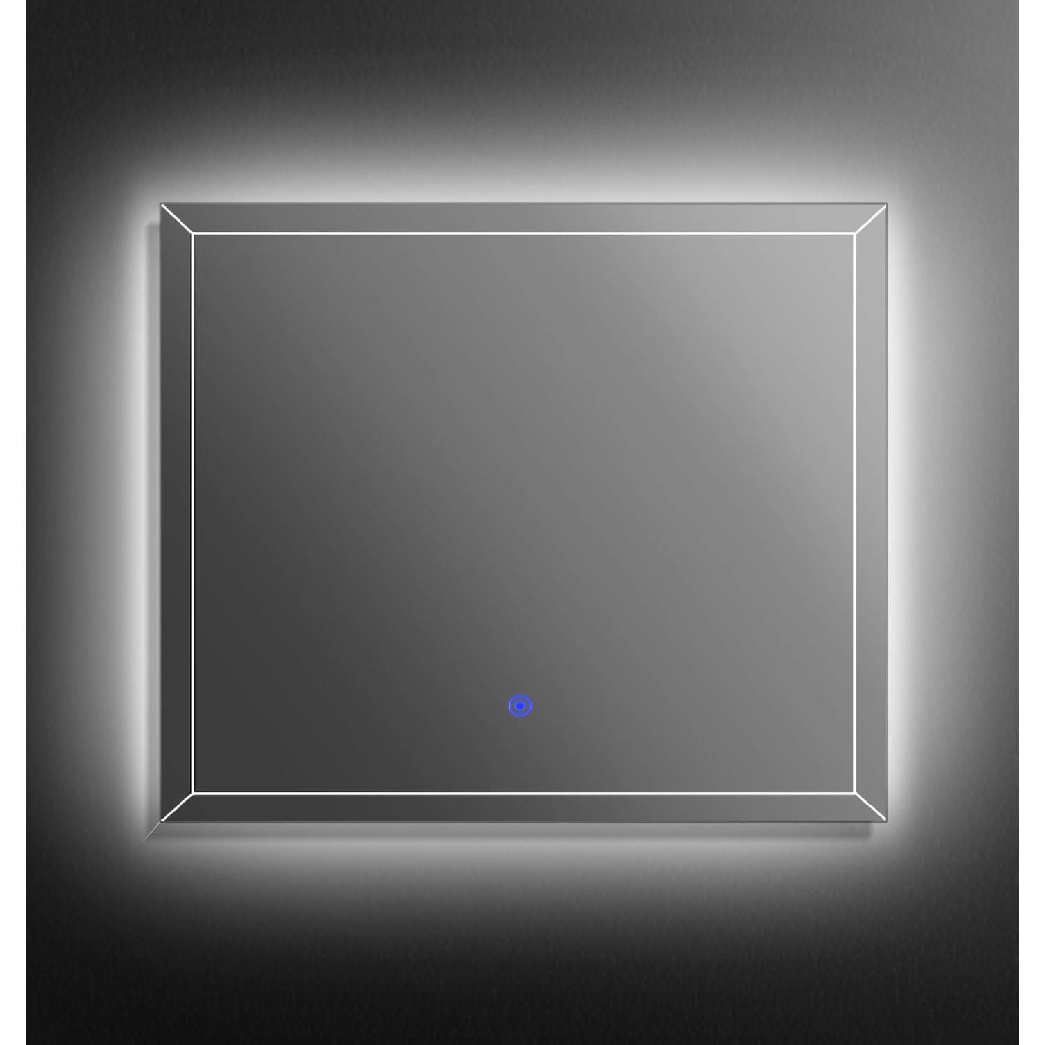 Badplaats Badkamerspiegel Furore LED - 80 x 60 cm - LED verlichting - Badkamer Spiegel - Spiegel Douche