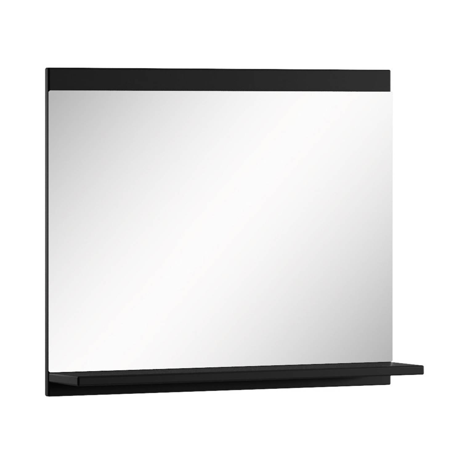 Badplaats Spiegel Montreal 60 x 12 x 50 cm mat zwart