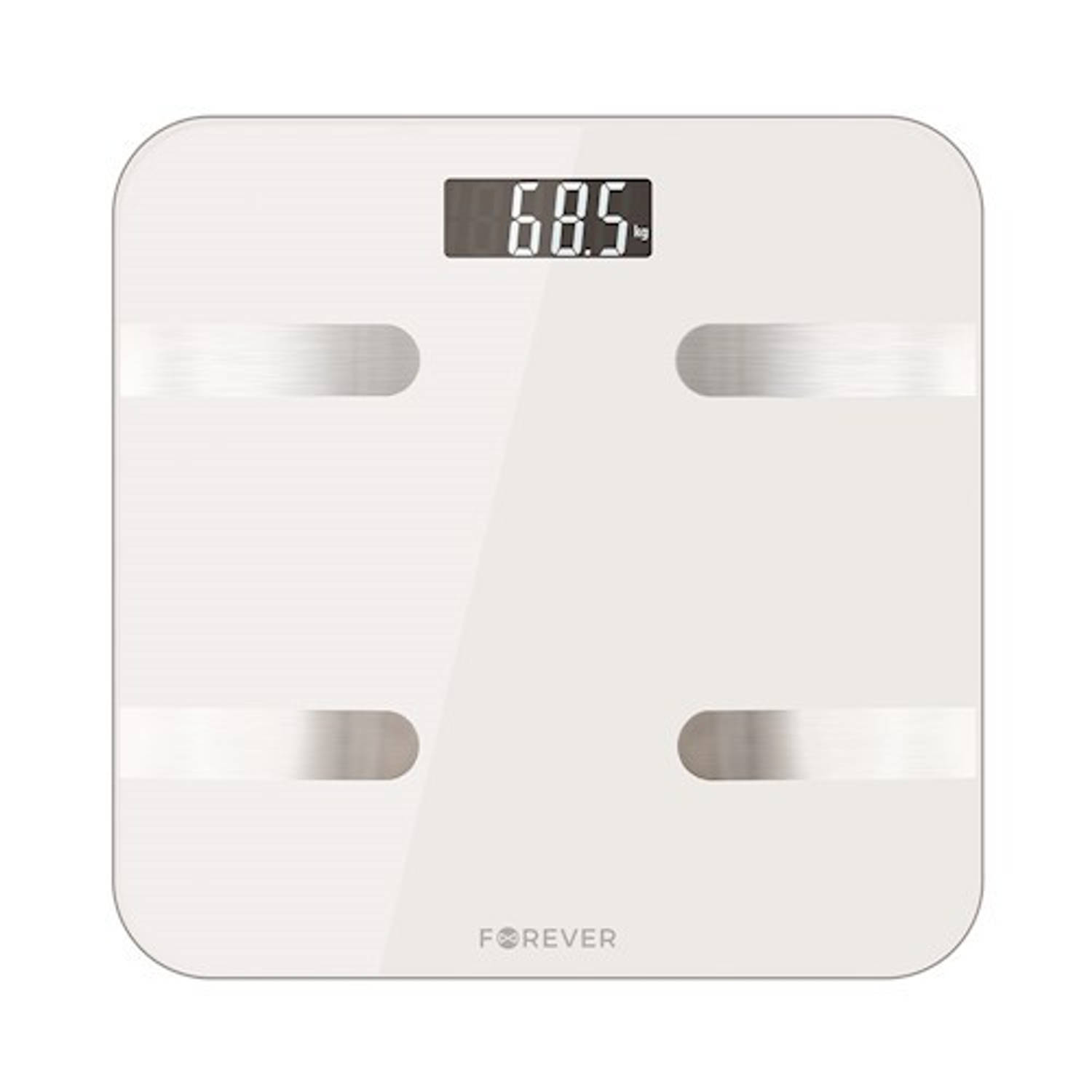 Forever AS-100 Analytisch Smart Body Fat Scale Wit