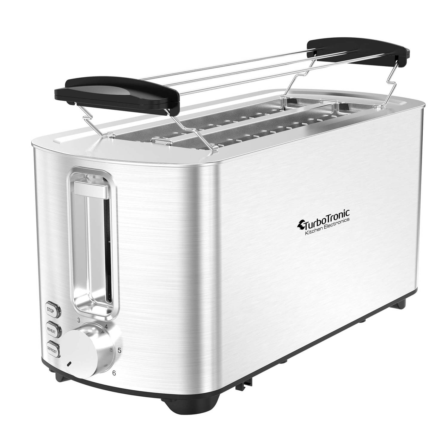 TurboTronic BF13 Broodrooster - Toaster - 4 Boterhammen - RVS