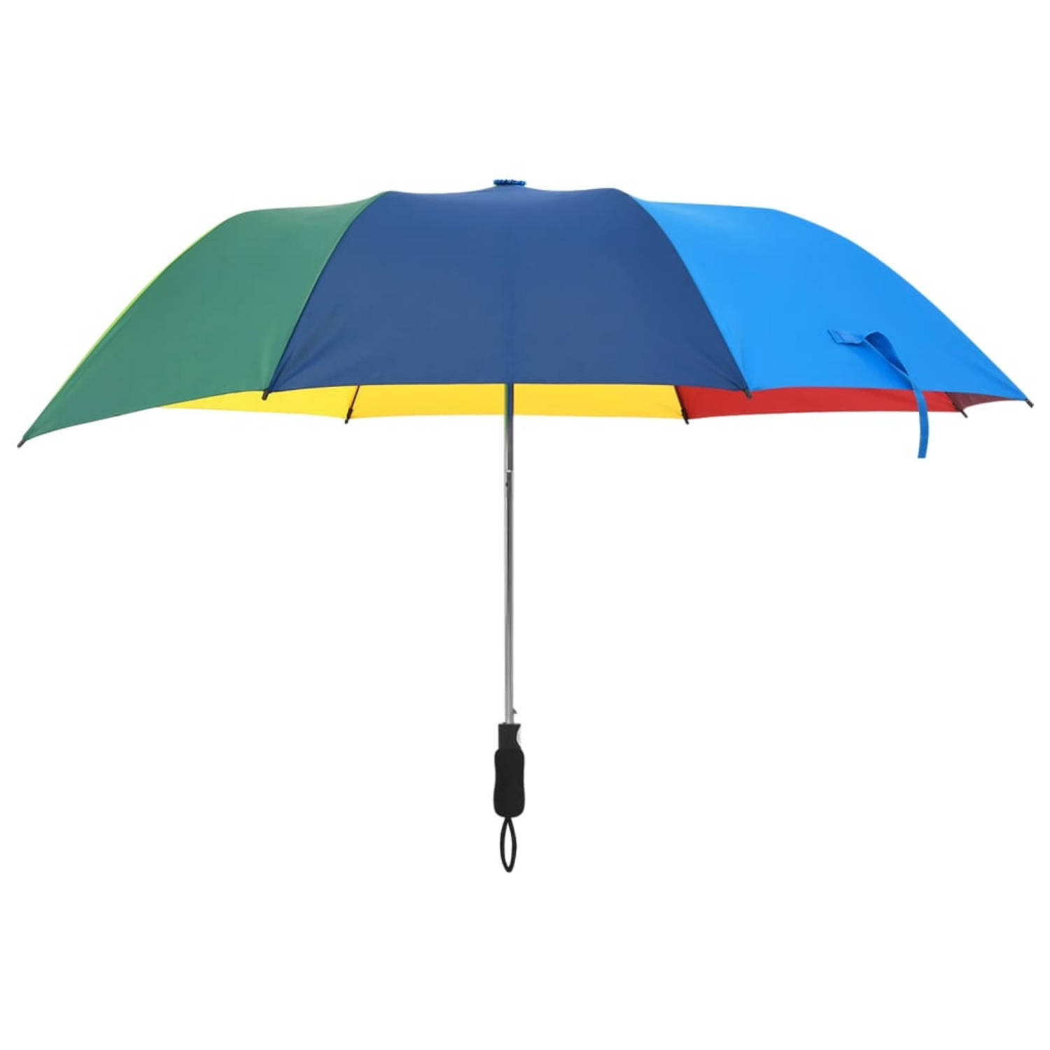 The Living Store Paraplu automatisch inklapbaar 124 cm meerkleurig - Paraplu