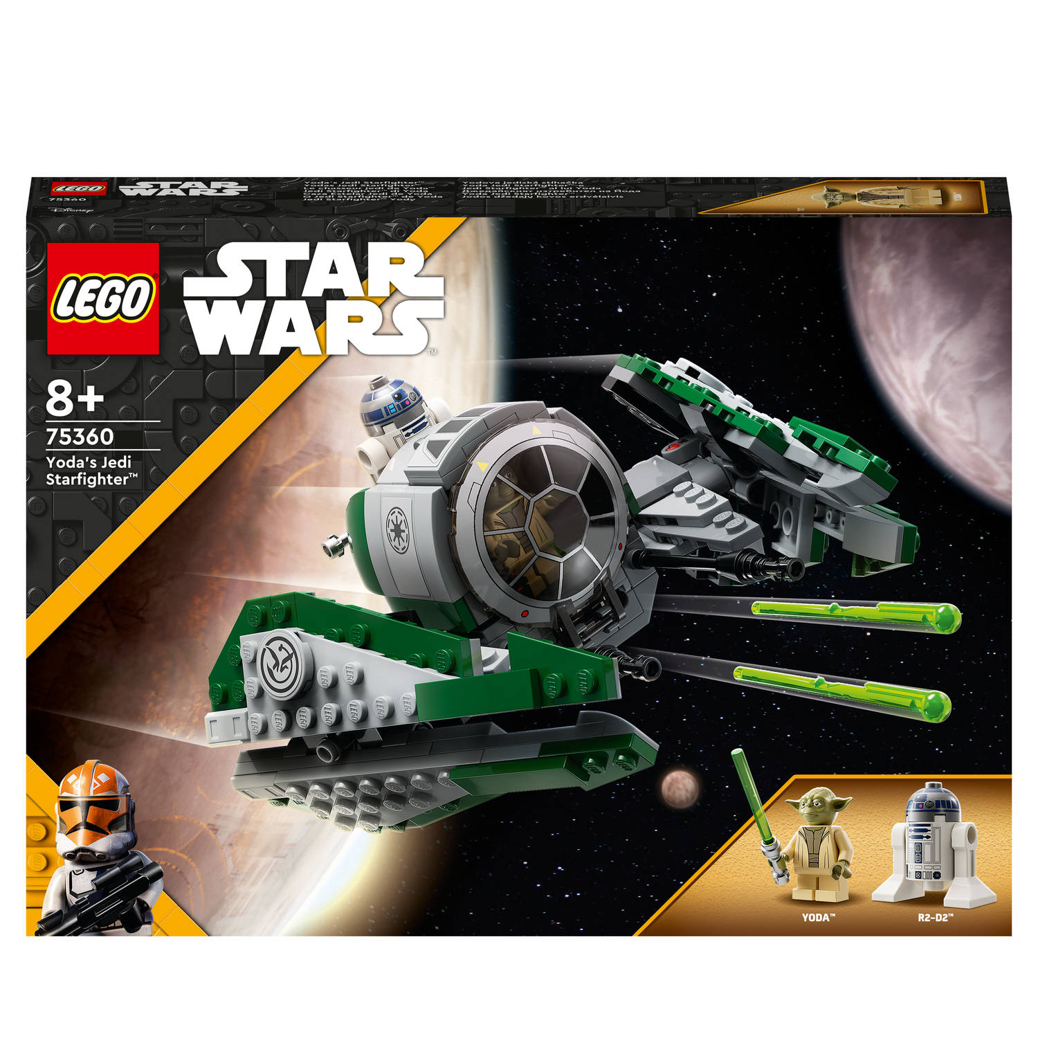 LEGOÂ®Star Wars 75360 Yoda's Jedi Starfighter