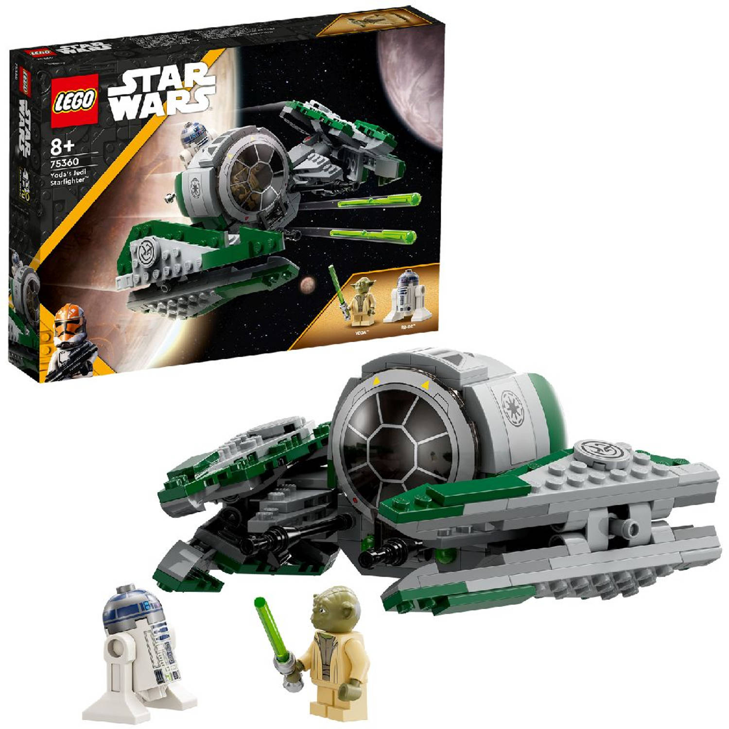 LEGOÂ®Star Wars 75360 Yoda's Jedi Starfighter