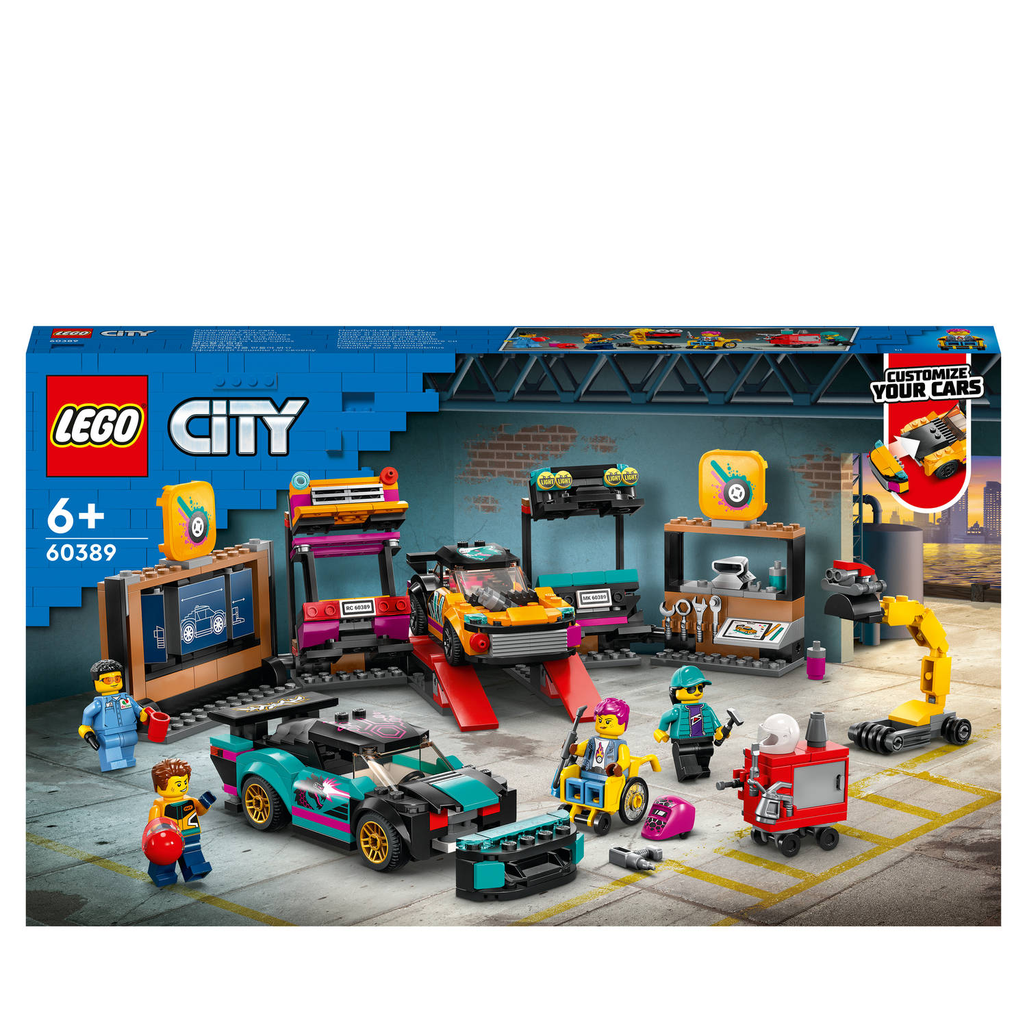 LEGO® CITY 60389 Autowerkplaats