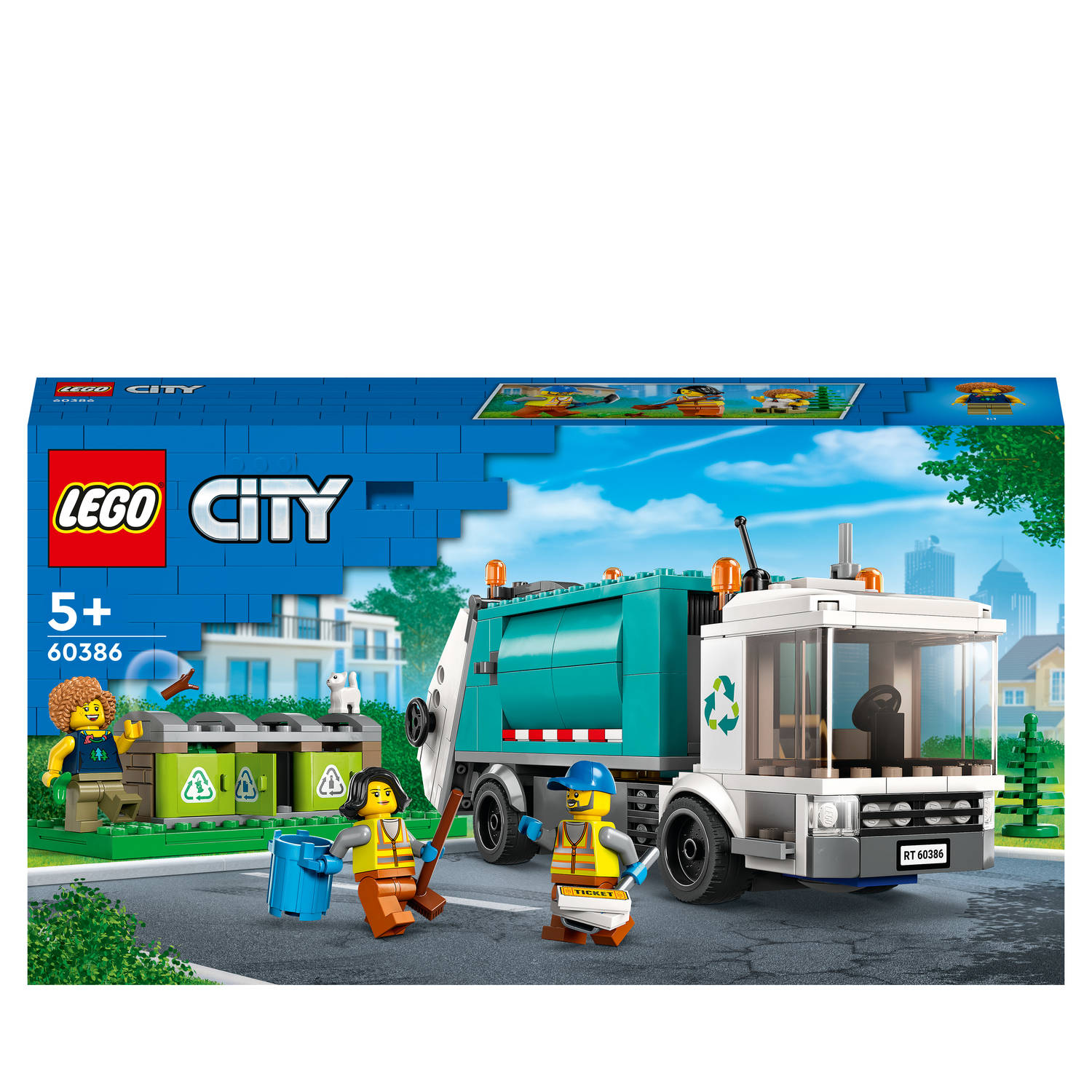 LEGO® CITY 60386 Vuilniswagen