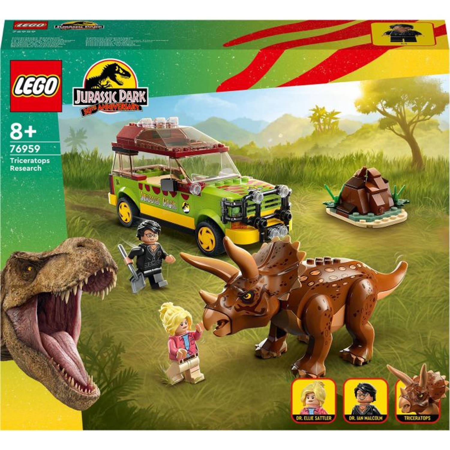 LEGOÂ® Jurassic World 76959 Triceratops-onderzoek