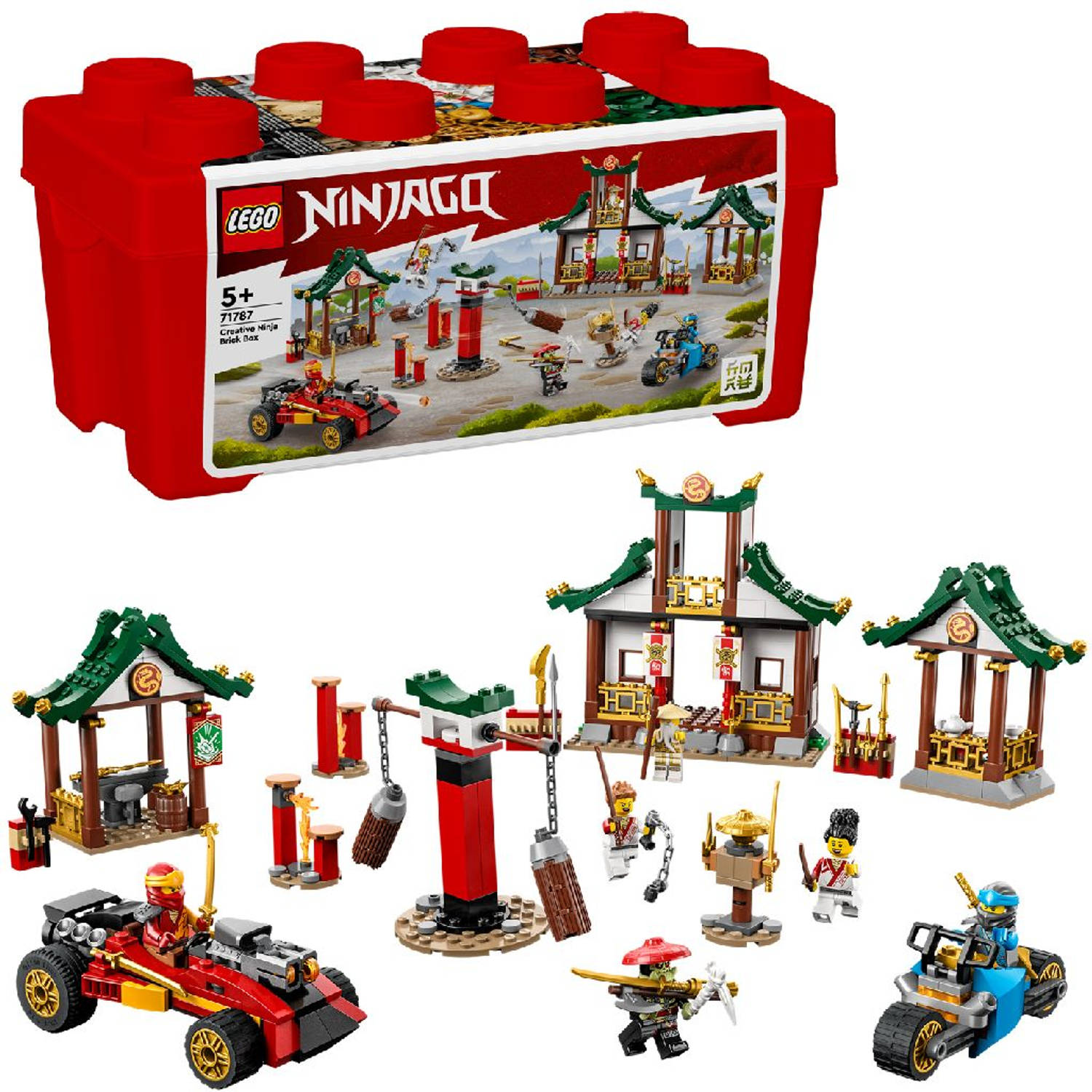 LEGOÂ® Ninjago 71787 Creatieve ninja opbergdoos Speelgoed Set