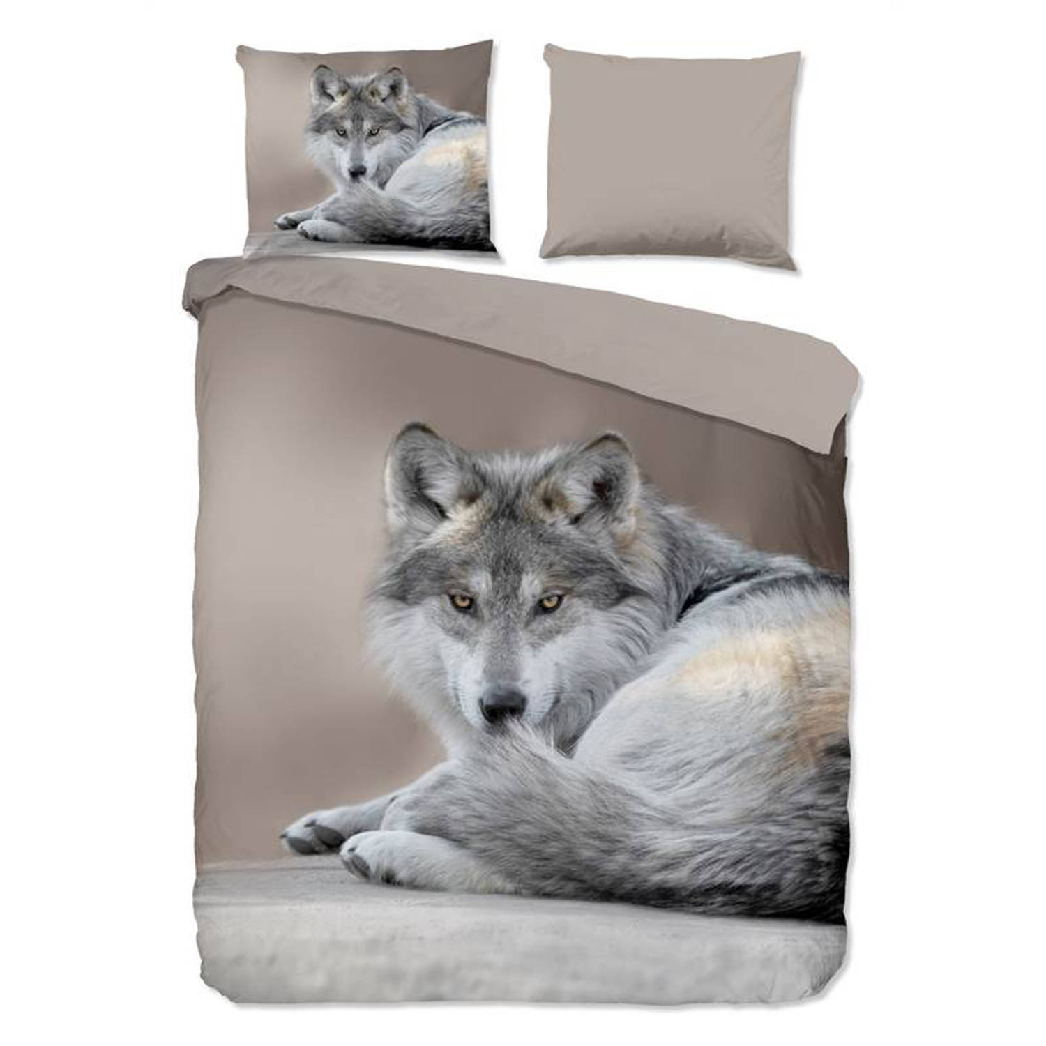 Pure Dekbedovertrek Wolf-Lits-jumeaux (240 x 200-220 cm)
