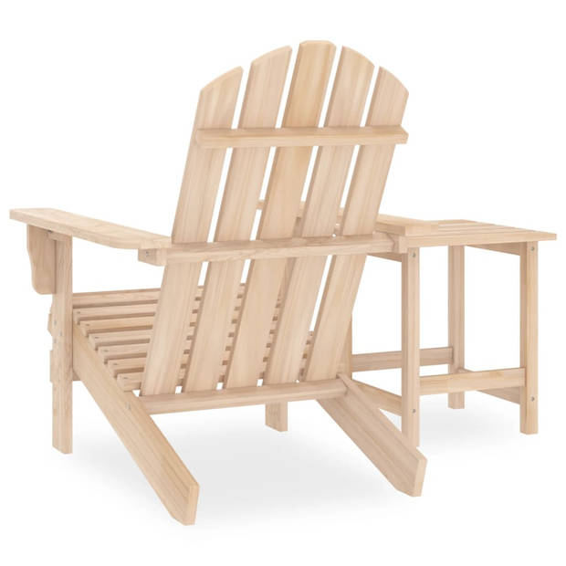 vidaXL Tuinstoel Adirondack met tafel massief vurenhout