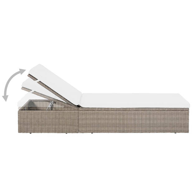 vidaXL 11-delige Tuinset poly rattan