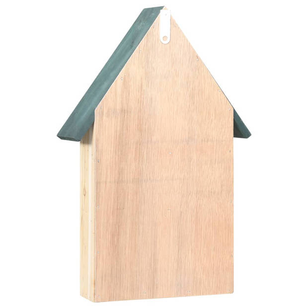 The Living Store Insectenhok Natuurlijk Hout Decoratie - 31x10x48 cm - Ideaal voor Overwinteren en Bescherming