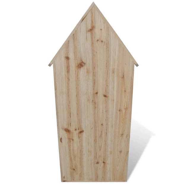 The Living Store Insectenhok Groot - Massief hout - 45.5 x 15 x 99 cm - Natuurlijke habitat voor insecten