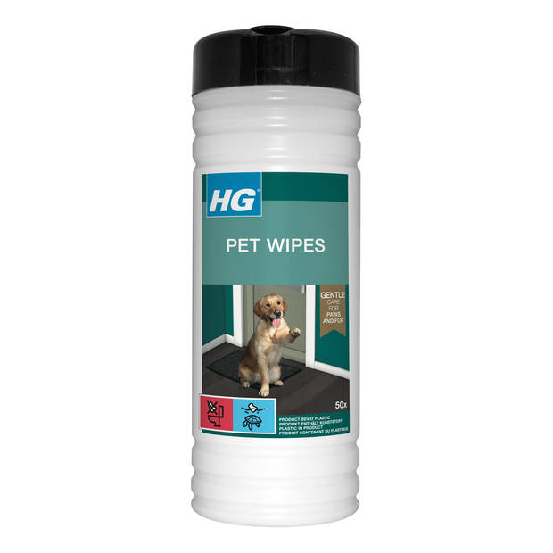 HG PET Wipes 50 stuks