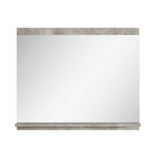Badplaats Spiegel Montreal 60 x 12 x 50 cm - beton grijs