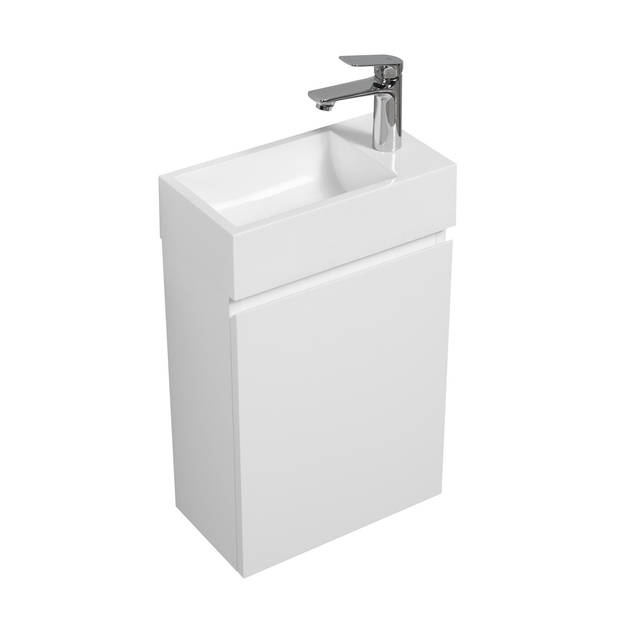 Badplaats Toiletmeubel Angela 40cm - mat wit