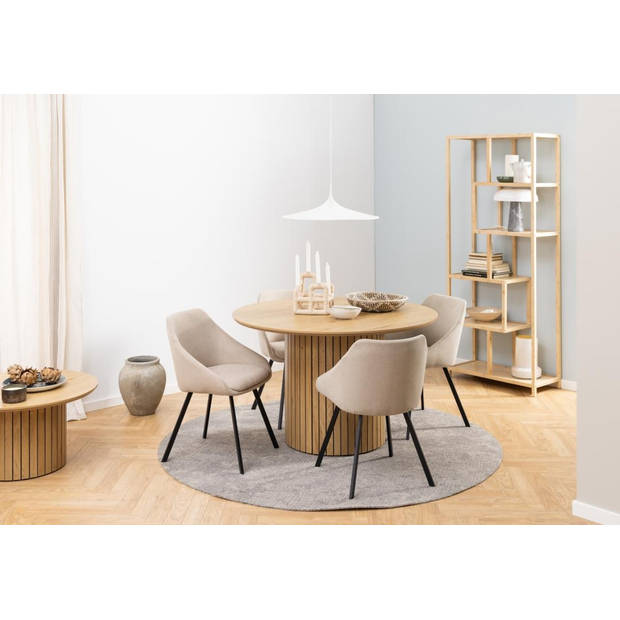 Giga Living - Eettafel Gillan Ø120cm Naturel