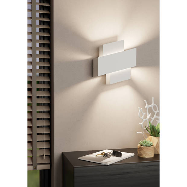 EGLO Timparossa Wandlamp - E27 - 25.5 cm - Wit