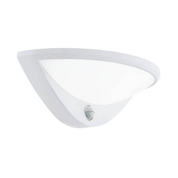 EGLO Belcreda Wandlamp buiten - sensor - IP44 - Wit