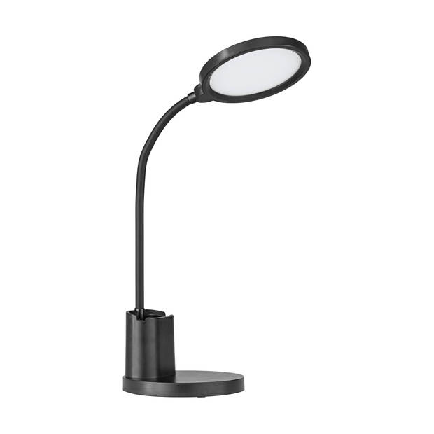 EGLO Brolini - tafellamp/bureaulamp - inclusief LED - TOUCH - dimbaar - Zwart