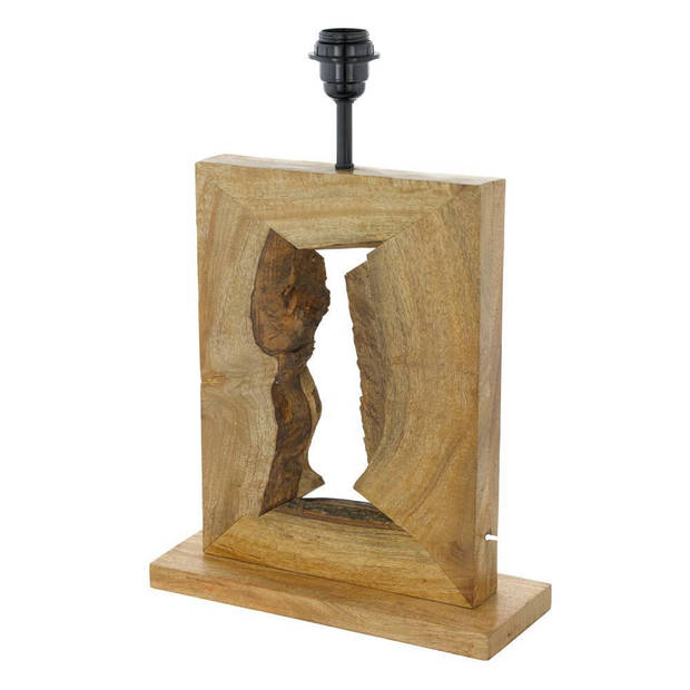 EGLO Ribadeo tafellamp - E27 -27x12x41,5 cm (L*B*H) - Hout, Bruin