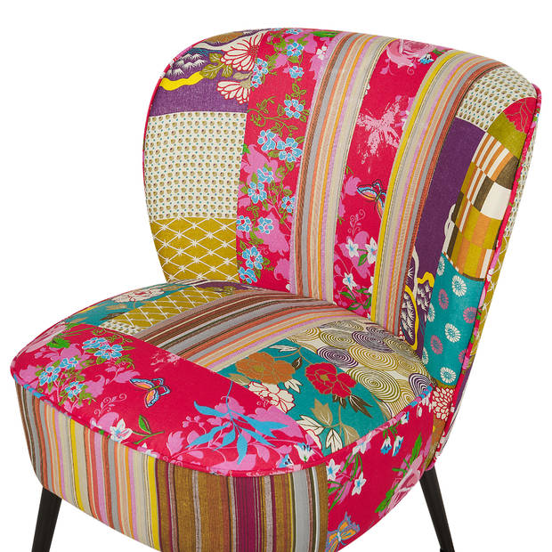 Beliani VOSS - Fauteuil-Multicolor-Polyester