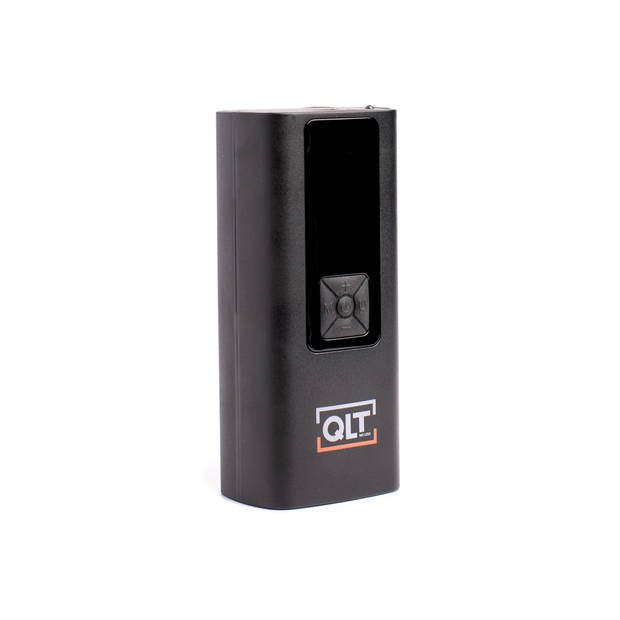QLT Luchtcompressor Pro en Powerbank – 4 Opzetstukken en Oplaadkabel