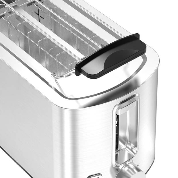 TurboTronic BF12 Broodrooster - Toaster - 2 Boterhammen - RVS