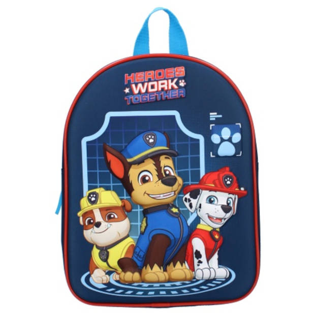 Nickelodeon Paw Patrol rugzak 3D junior donkerblauw