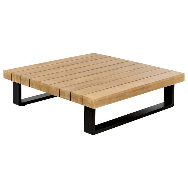 Beliani MYKONOS - Loungeset-Lichte houtkleur-FSC® gecertificeerd acaciahout