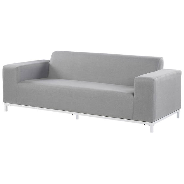 Beliani ROVIGO - Loungeset-Grijs-Polyester