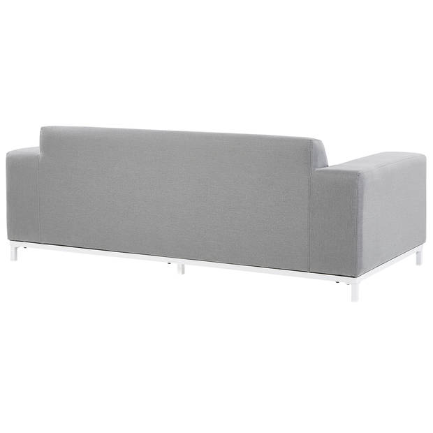 Beliani ROVIGO - Loungeset-Grijs-Polyester