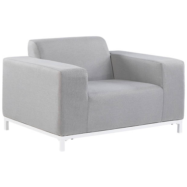 Beliani ROVIGO - Loungeset-Grijs-Polyester