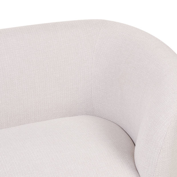 Beliani LOEN - Fauteuil-Beige-Polyester