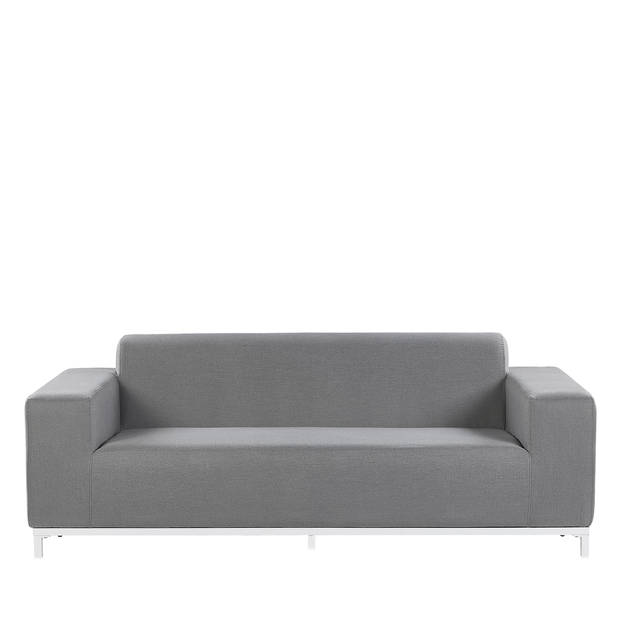 Beliani ROVIGO - Tuinsofa-Grijs-Polyester