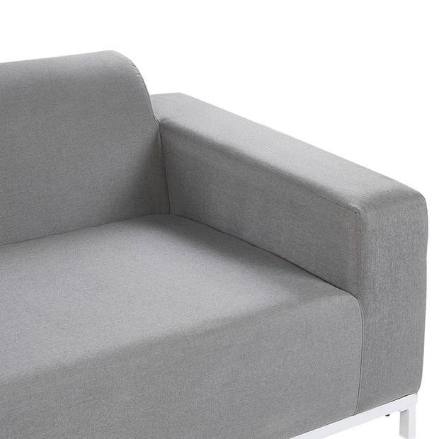 Beliani ROVIGO - Tuinsofa-Grijs-Polyester