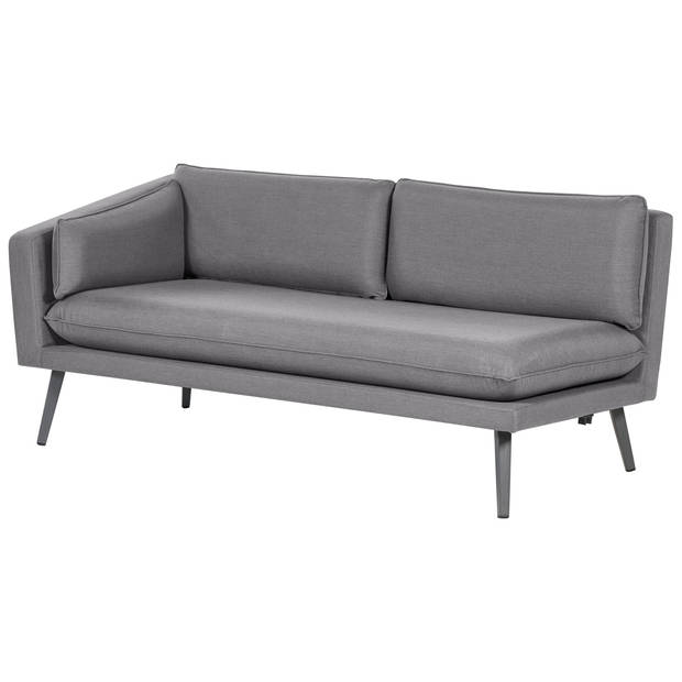 Beliani LORETELLO - Tuinsofa-Grijs-Polyester