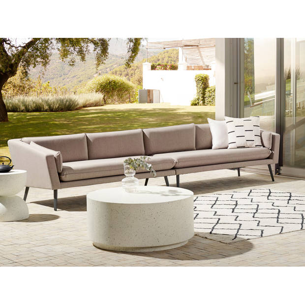 Beliani LORETELLO - Tuinsofa-Beige-Polyester