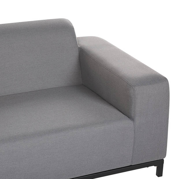 Beliani ROVIGO - Tuinsofa-Grijs-Polyester