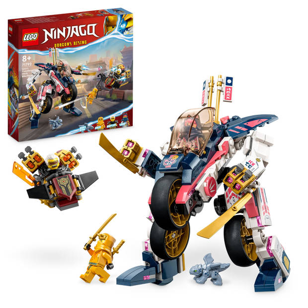 LEGO 71792 Ninjago Sora?s transformerende mecharacemotor (4117920)