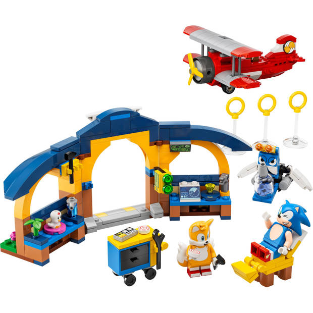 LEGO 76991 Sonic The Hedgehog Tails' werkplaats en Tornado vliegtuig (4119100)