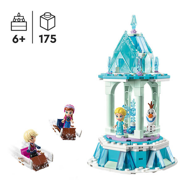 LEGO 43218 Disney Princess De magische draaimolen van Anna en Elsa (4113218)