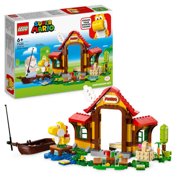 LEGO SUPERMARIO Picknick bij Mario's huis Lego - 71422