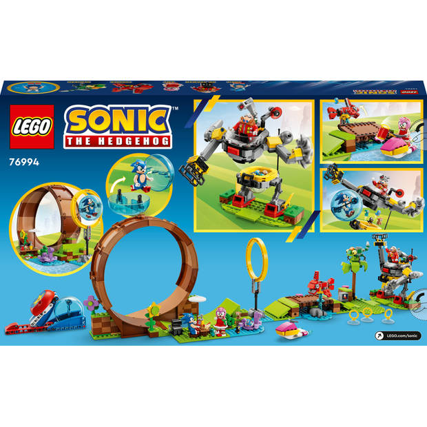 LEGO 76994 Sonic The Hedgehog Sonics Green Hill Zone loopinguitdaging (4116994)