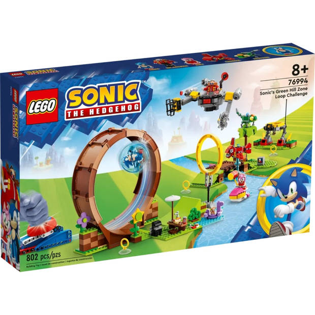 LEGO 76994 Sonic The Hedgehog Sonics Green Hill Zone loopinguitdaging (4116994)