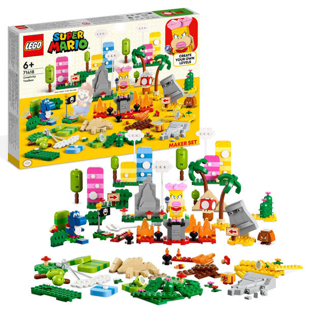 LEGO 71418 Mario Makersset: Creatieve gereedschaps kist (4117100)