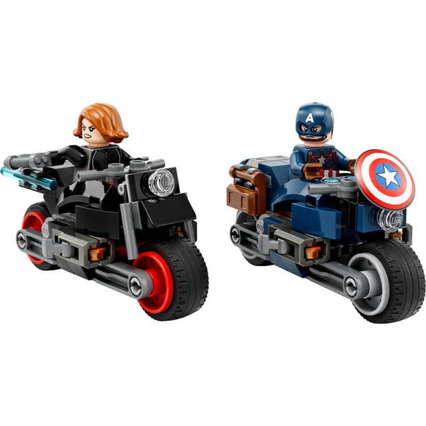 LEGO 76260 Super Hero Captain America en Black Widow Motoren (4117260)