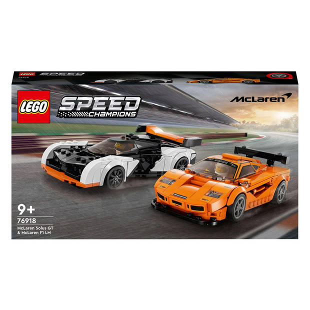 LEGO 76918 Speed McLaren Solus GT & McLaren F1 LM (4112240)