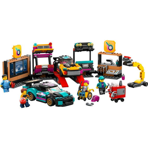 LEGO 60389 City Garage voor aanpasbare auto's (4114410)